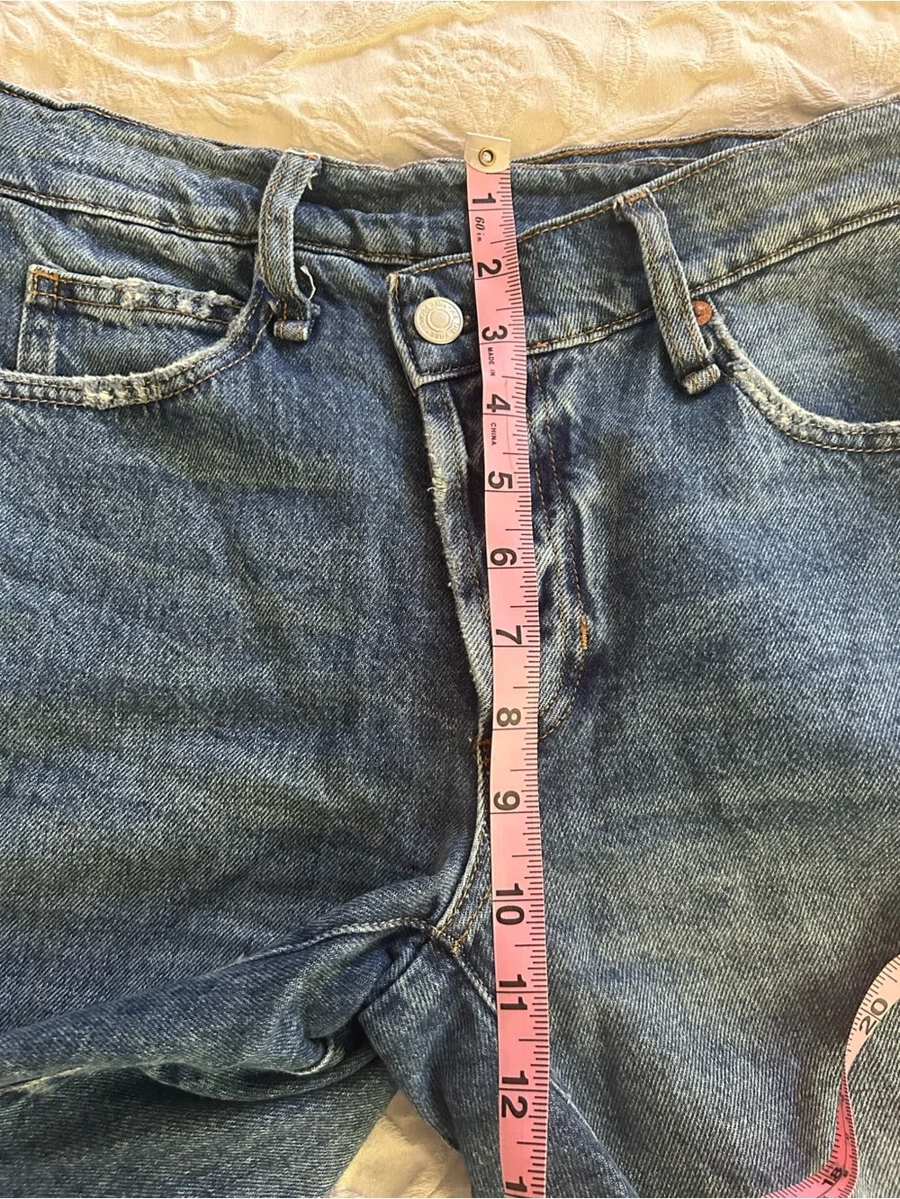 Free People We The Free Boomerang High Rise Long Shorts Sz 25